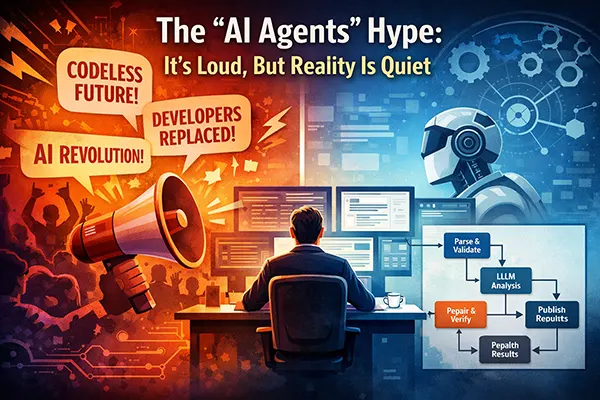 The AI Agents Hype: Loud Claims, Quiet Reality