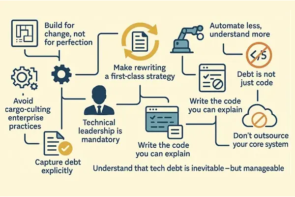 Avoid Early Tech Debt Cheat Sheet