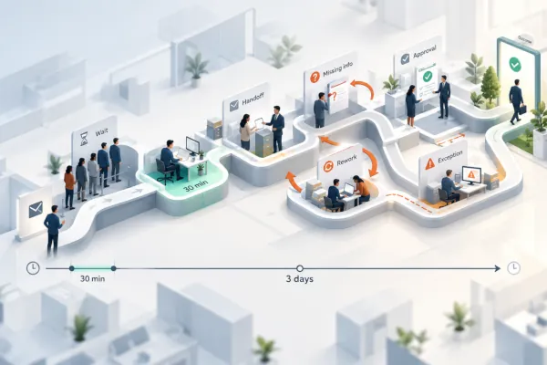 The 30-Minute Task That Takes Three Days: Where Operational Time Actually Goes