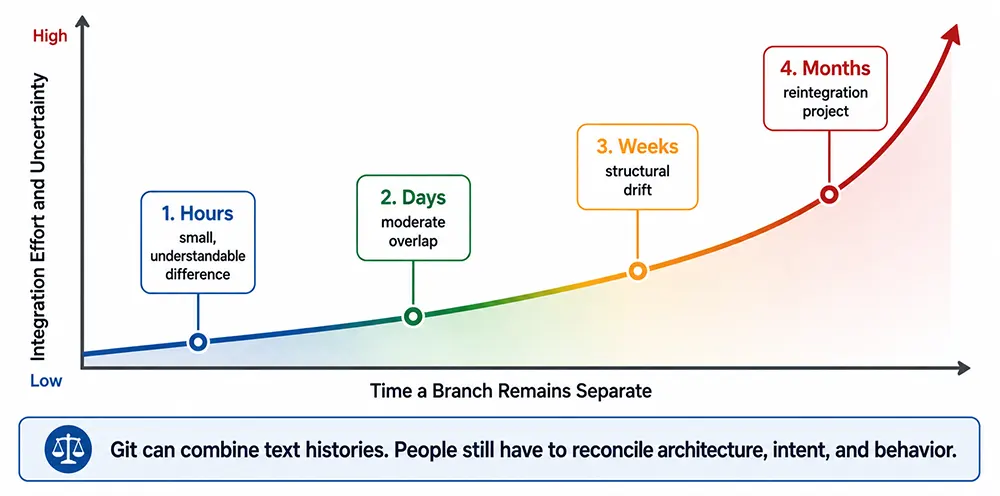 Branch Lifetime and Reintegration Risk
